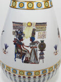 Porcelain Egyptian Vase Tutankhamun King Tut