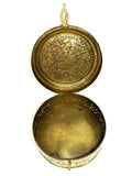Trinket Box Brass Filigree