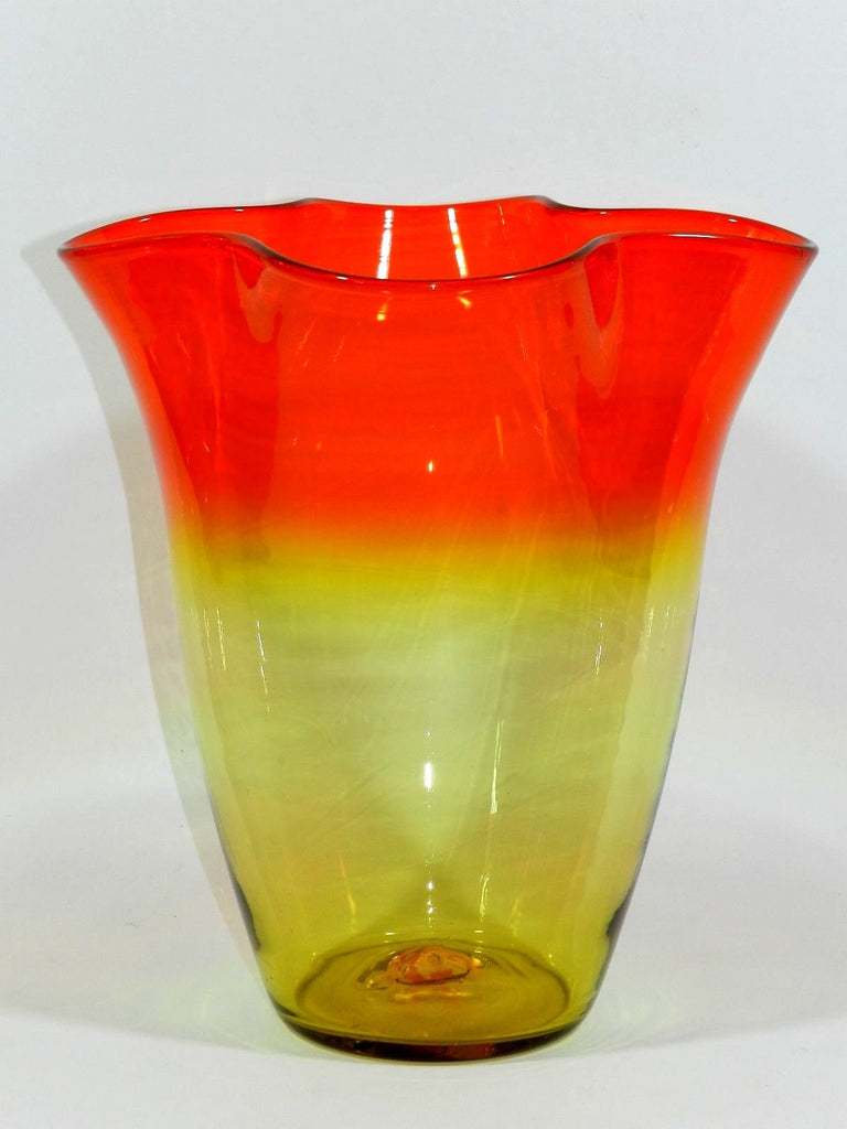 Blenko Art Glass Vase ShopUniquesUnlimited