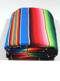 Saltillo Serape Blanket Mexican Throw 80" X 74"