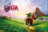 Legends Of Zelda Poster 24x36 Nintendo Play Station Video Game