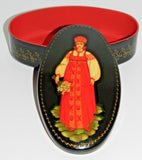 Vintage Russian Lacquer Box Signed