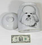 Bichon Frise Cookie Jar Best Of Show 1994 Collectors Edition