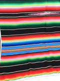 Saltillo Serape Blanket Mexican Throw 80" X 74"
