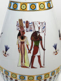 Porcelain Egyptian Vase Tutankhamun King Tut