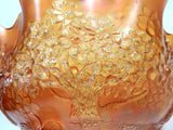 Fenton Iridescent Carnival Glass Bowl Footed