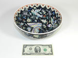 Antique Chinese Famille Porcelain Serving Bowl