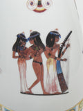 Porcelain Egyptian Vase Tutankhamun King Tut
