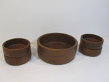 Teak Salad Bowl Set Mid Century Modern