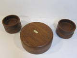 Teak Salad Bowl Set Mid Century Modern