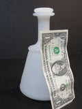 White Milk Glass Bottle