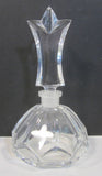 Crystal Glass Perfume Bottle With Stopper Dispenser