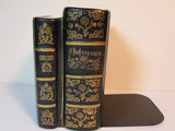 Shakespeare Bookends Ceramic Pair