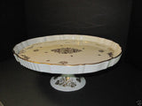 French Porcelain Cake Plate
