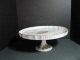French Porcelain Cake Plate