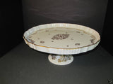 French Porcelain Cake Plate