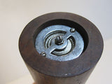 Vintage Wood Pepper Mill Grinder Mid Century Modern