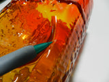Amberina Blenko Art Glass Vase