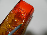 Amberina Blenko Art Glass Vase