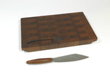 Teak Cutting Board With Knife Mid Century Modern Denmark
