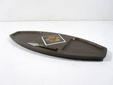 Vintage Wood Tray Ceramic Tile Stainless Knife Japan