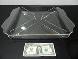 Lucite Acrylic Serving Tray With Bowl