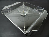 Lucite Acrylic Serving Tray With Bowl