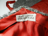 Vintage Womens Sweater Coat Wool Gray Small Medium