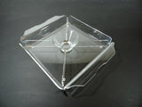 Lucite Acrylic Serving Tray With Bowl
