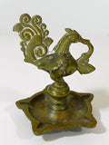 Hindu Oil Lamp Burner India Bronze Brass