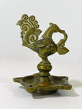 Hindu Oil Lamp Burner India Bronze Brass