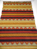 Southwestern Carpet Striped Area Rug 5' x 3'