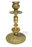 Bronze Candlesticks Candle Holder Spain Pair