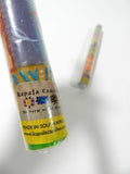 Taper Candles Handmade Hand Painted Unscented Pair 9"