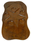 Vintage Mid Century Modern Wood Serving Tray