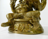 Ganesh Lord Elephant Ganesha Statue Bronze Tibet India Hindu Buddha
