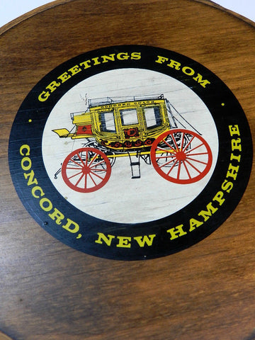 Wood Sugar Bucket Firkin Concord New Hampshire Stage Coach