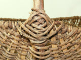 Buttocks Buttock Basket Woven Antique Vintage