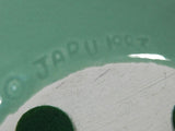 Jaru Ceramic Pottery Jar With Lid Jade Green