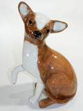 Sitting Chihuahua Dog Figurine