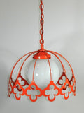 Vintage Toleware Ceiling Light