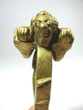 Antique Brass Figural Nutcracker Pillory Medieval Guillotine