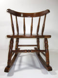 Antique Childs Wood Rocking Chair Mission Arts & Craft