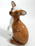 Sitting Chihuahua Dog Figurine