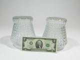 Vintage Pair Of Glass Light Globes