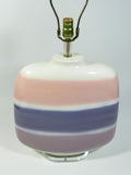 Vintage Ceramic Lucite Table Lamp