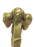 Antique Brass Figural Nutcracker Pillory Medieval Guillotine