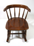 Antique Childs Wood Rocking Chair Mission Arts & Craft
