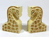 Vintage Ceramic Giraffe Bookends