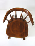 Antique Childs Wood Rocking Chair Mission Arts & Craft